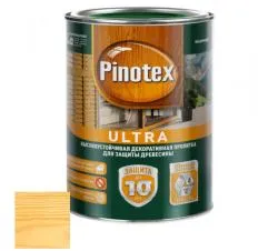 Пропитка PINOTEX декоративная полуглянцевая Ultra AWB сосна 1л