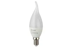 Светодиодная лампа свеча на ветру  ЭРА LED smd BXS-7w-827-E14
