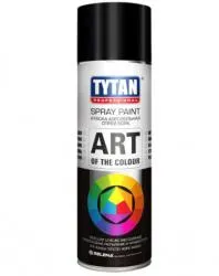 Краска аэрозольная TYTAN Art of the colour акриловая 400мл черная глянец 9005
