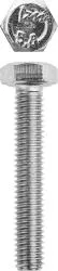 Болт ГОСТ 7798-70, M6 x 35 мм, 5 кг, кл. пр. 5.8, оцинкованный, ЗУБР