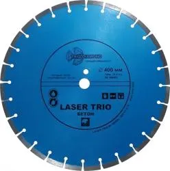 Диск алмазный Trio-Diamond 400х25.4мм Laser Trio Бетон сегментный 380400