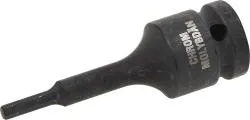 Торцовая головка KRAFTOOL "INDUSTRIE QUALITAT" ударная (1/2"), HEX, Cr-Mo, фосфатированная, H4