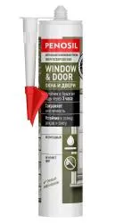 Герметик силиконовый PENOSIL Window&Door нейтральный окна и двери 310мл прозрачный H3712