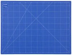 Коврик ЗУБР "ЭКСПЕРТ", непрорезаемый, 3мм, цвет синий, 600х450 мм