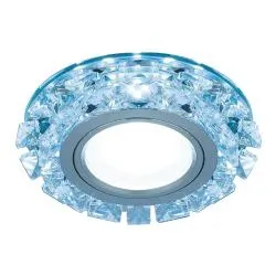 Светильник Gauss Backlight BL050 Кругл. Кристалл/Хром, Gu5.3, LED 4100K 1/40