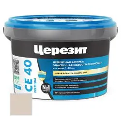 Затирка цементная Ceresit CE40 №42 латте 2кг 2161899