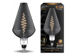 Лампа Gauss LED Filament Vase GAUSS E27 8.5W Gray 165lm 1800K 1/2