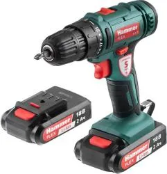 Аккумуляторная дрель Hammer Flex ACD18BS 680329