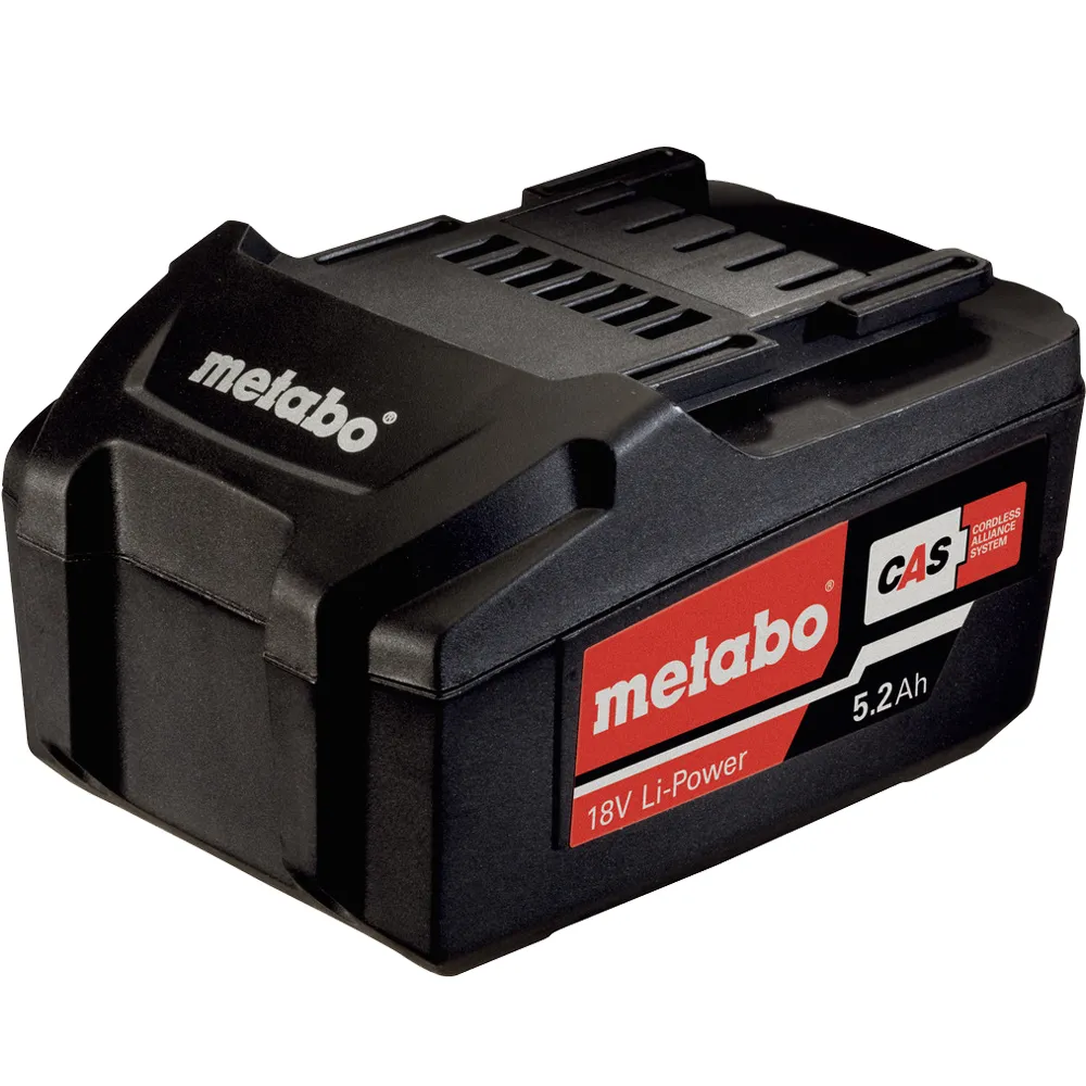 Батарея 18 вольт купить. Аккумулятор Metabo 18v 4.0 Ah. Metabo 625591000 (18в/4 Ah). Аккумулятор Metabo 625591000. Аккумулятор li-Power extreme (18 в; 5,2 а*ч) Metabo 625592000.