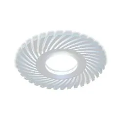 Светильник Gauss Backlight BL134 Кругл./узор. Белый, Gu5.3, 3W, LED 3000K 1/40
