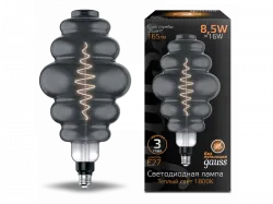 Лампа Gauss LED Filament Honeycomb GAUSS E27 8.5W Gray 165lm 1800K 1/2