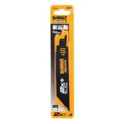 Полотна сабельные Dewalt BiM 5шт по металлу DT2407L