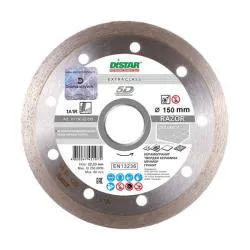 Диск алмазный DISTAR Razor сплошной 150х1,6х8х22,23мм 11115062012