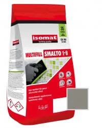 Затирка полимерцементная ISOMAT MULTIFILL SMALTO 1-8  № 30 Цементно-серый 2кг 51153002