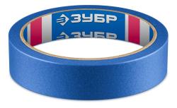 Малярная лента ЗУБР №100  24мм х 25м для гладких и слегка шероховатых поверхностей 12141-24