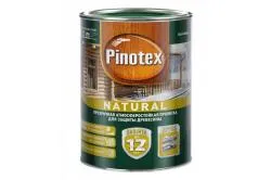 Пропитка декоративная для защиты древесины Pinotex Natural 1 л.