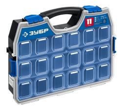 Органайзер пластиковый со съемными лотками ЗУБР АМУР-11 462 х 365 х 92 мм 38042-11
