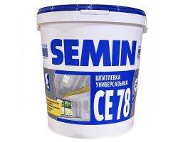 Шпатлевка многофункциональная для комплексных работ Semin СЕ 78 25кг синяя крышка
