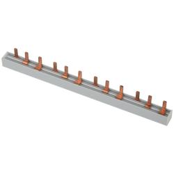 Шина соединительная ЭРА NO-224-618 PIN штырь 3Р 63А 22 см 12 модулей Б0067461