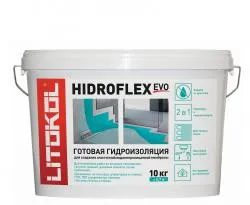 Гидроизоляция обмазочная Litokol HIDROFLEX ведро 10кг 076370003