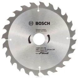 Диск пильный BOSCH ECO WOOD 190 х 30мм Т24 2608644376