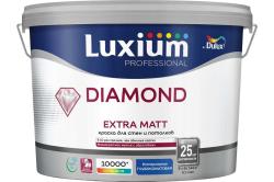 Краска для стен и потолков Luxium Diamond Extra Matt глубокоматовая база BC 0,9 50034538