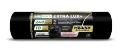 Мешки ПВД EXTRA LUX+ 240 л 93*130, 60 мкм, 10 штук в рулоне (7 рул/кор)