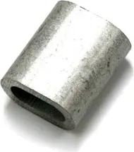 Зажим троса обжимной алюминиевый DIN 3093 24мм