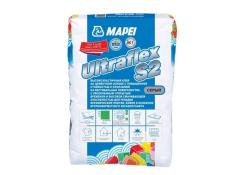 Клей на цементной основе MAPEI ULTRAFLEX S2 GREY эластичный, 25 кг 2903825