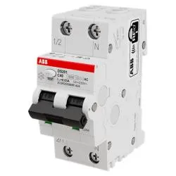Автоматический выключатель дифф тока ABB DS201 AC C-40A 2P AC30 2CSR255040R1404