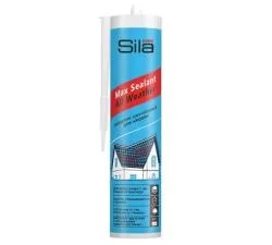 Sila PRO Max Sealant, All weather, каучуковый герметик для кровли, бесцветный, 290 мл (1уп.-12шт.)