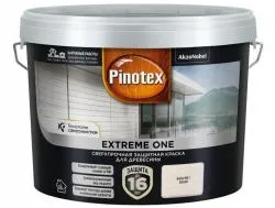 Краска для деревянных фасадов акриловая Pinotex Extreme One база BС полуматовая 2,35 л.