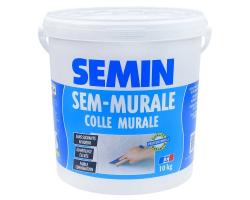 Клей Semin SEM-MURALE для гибких декоративных покрытий прозрачный 10кг 465065530293
