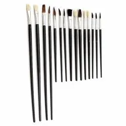 Набор кисть художественная 15шт Artist Brushes