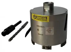 Коронка алмазная HILBERG laser по бетону 112мм HM211