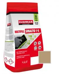 Затирка полимерцементная ISOMAT MULTIFILL SMALTO 1-8 № 44 желтовато-коричневый 2кг 51154402