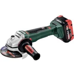 Аккумуляторная угловая шлифмашина METABO 2 АКБ WB-18-LTX-BL-125-Quick