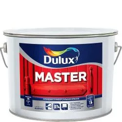 Краска универсальная алкидная Dulux Master М90 глянцевая база BW 10 л.