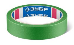Малярная лента ЗУБР Профессионал №300 24мм х 25м для грубых шероховатых поверхностей 12143-24