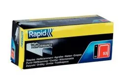 Тонкие скобы, RAPID 12мм супертвердые, профессиональные тип 53 (A / 10 / JT21), 5000 шт 11859610