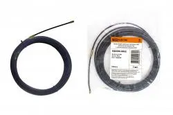 Протяжка кабельная нейлоновая TDM НКП диаметр 4мм длина 10м с наконечниками черная SQ0590-0022