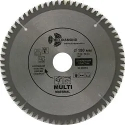 Диск пильный Trio-Diamond MULTI MATERIAL 190х20/30х2,6мм 64T MM902