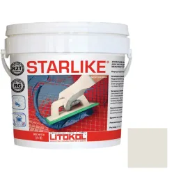 Затирка эпоксидная Litokol Litochrom Starlike 2.5кг C.310 Титановый 478640003