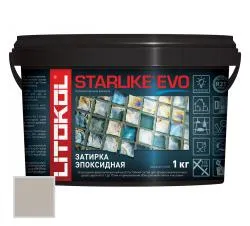Затирка эпоксидная Litokol Starlike EVO S.210 Серо-бежевый 1кг 485250002