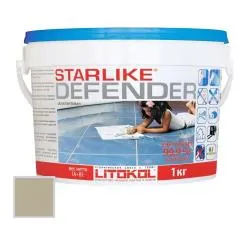 Затирка эпоксидная Litokol Starlike Defender C.490 Серо-бежевый 1кг 479700002