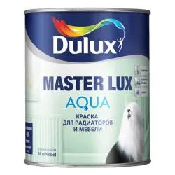 Краска для радиаторов и мебели водно-дисперсионная Dulux Master Lux Aqua 40 полуглянцевая база BC 2,