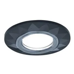 Светильник Gauss Backlight BL058 Круг Гран. Графит/Хром, Gu5.3, LED 4100K 1/40