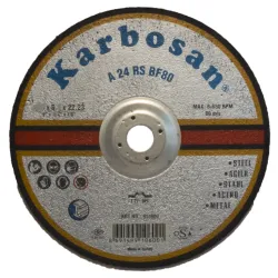Диск абразивный зачистной Karbosan 180 х 6,0 х 22,2 