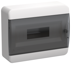 Бокс навесной IEK TEKFOR ЩРН-П-12 IP41 12 модулей черная прозрачная дверца TF5-KP12-N-12-41-K01-K03