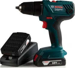 Аккумуляторная дрель-шуруповерт BOSCH 18В GSR 180-LI 2